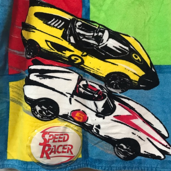 ✔️Vintage Speed Racer Towel 🏎 - Picture 2 of 5